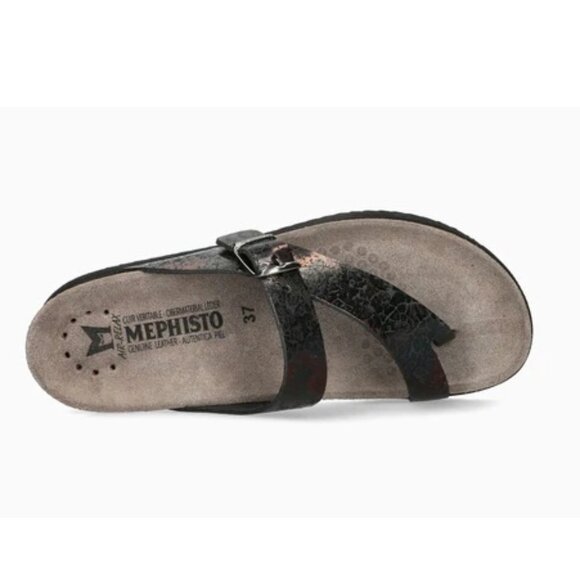 Mephisto Women's Helen Thong Leather Sandals - Picture 4 of 6